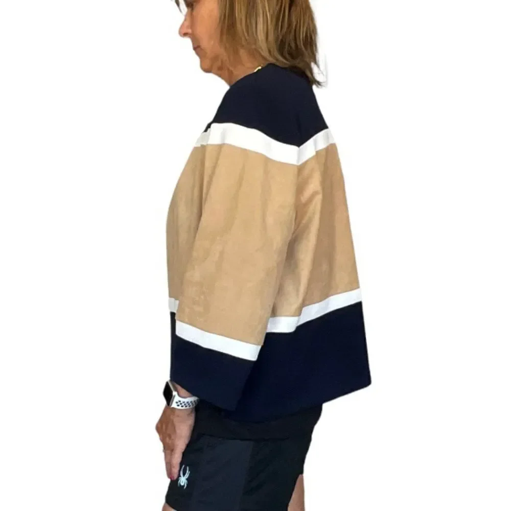 CHICO’S TRAVELERS CROP JACKET‎
